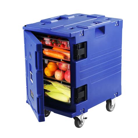 Vevor Insulated Food Pan Carrier Qt Hot Box For Catering Lldpe Food Box Carrier W One Piece