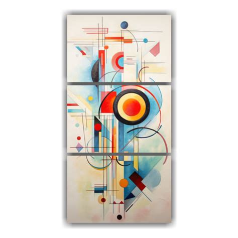 Arte De Pared Abstracto Kandinsky Cuadro Escena Pintura Decocuadros