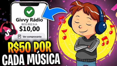 Givvy Rádio Ganhe Sem Indicar Receba Por Cada Música Novo App Para