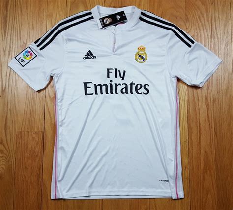 Cristiano Ronaldo Real Madrid Adidas Jersey Fly Emirates Climacool