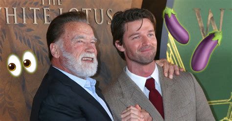 Arnold Schwarzenegger Responds Son Patrick Nude In White Lotus