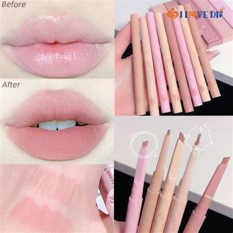 Colors Matte Smooth Lip Liner Pen Waterproof Long Lasting Contouring Lip Stick Pencil Nude