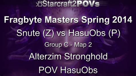 Sc Hots Fragbyte Masters Snute Vs Hasuobs Group C Map