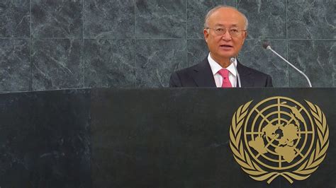 Iaea Director General Addresses Un General Assembly Iaea