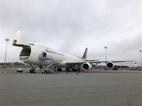 Take A Look Inside Ups Newest Biggest Boeing 747 8f Cargo 49 Off