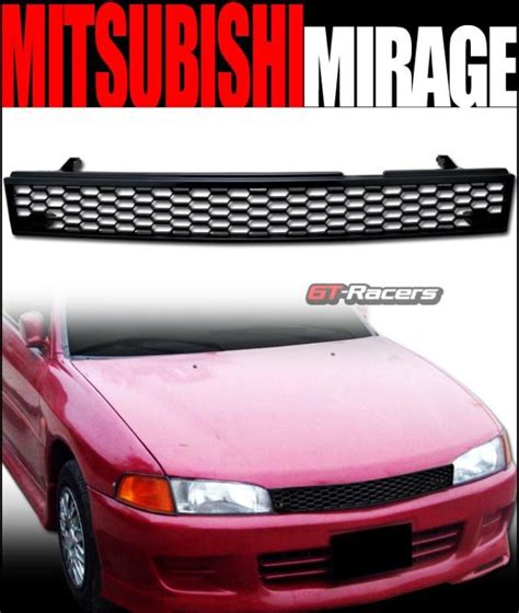 Sell JDM BLK MESH FRONT HOOD BUMPER GRILL GRILLE ABS 1997 2001 MITS