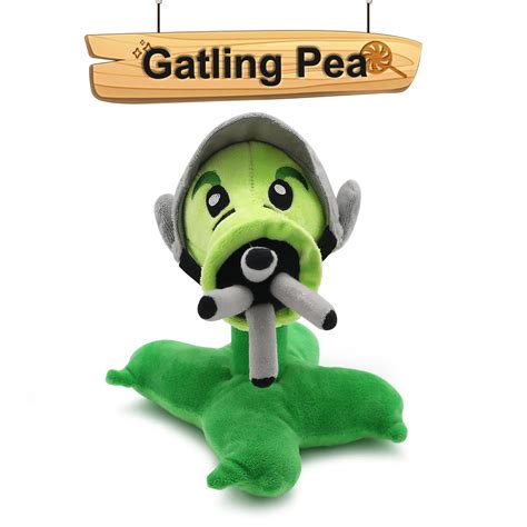 Plants Vs Zombies Gatling Pea Plush