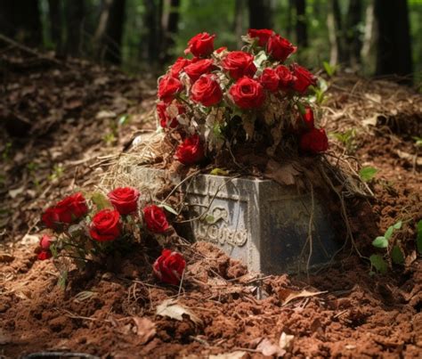 Tombstones In Cemetery Photograph Free Stock Photo - Public Domain Pictures