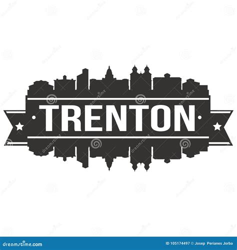 Trenton New Jersey United States of America USA Icon Vector Art Design ...