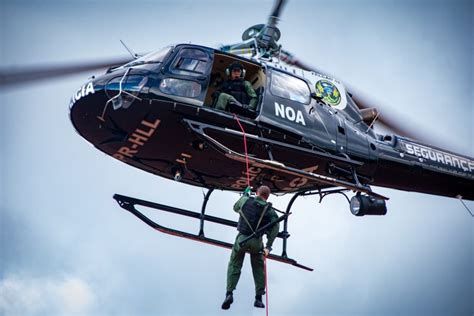 Segurança Defesa e Cidadania Núcleo de Operações Aéreas realiza