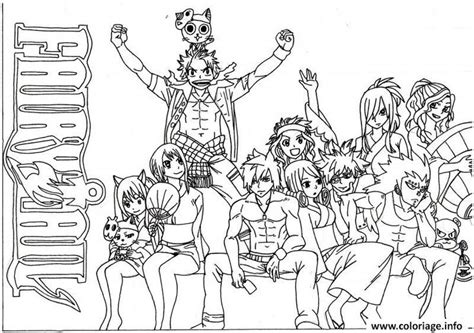 Coloriage Fairy Tail Imprimer Coloriage Fairy Tail Coloriage