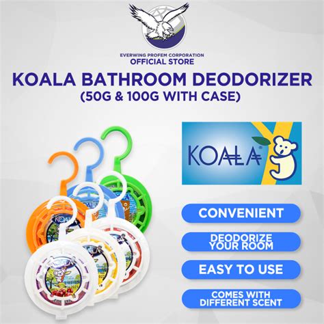 Koala Bathroom Deodorizer With Holder 50g Or 100g Deodorant Cake For