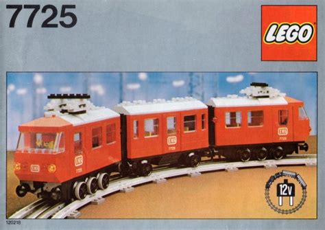 LEGO 7725 Electric Passenger Train Set | Brickset