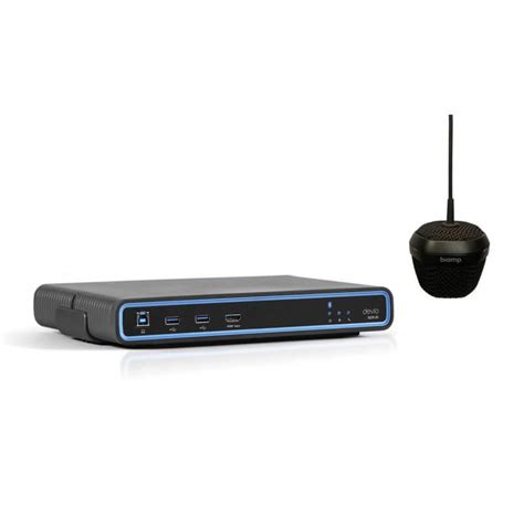 Потолочный микрофон и центральный блок Biamp Devio SCR-25C Black ...