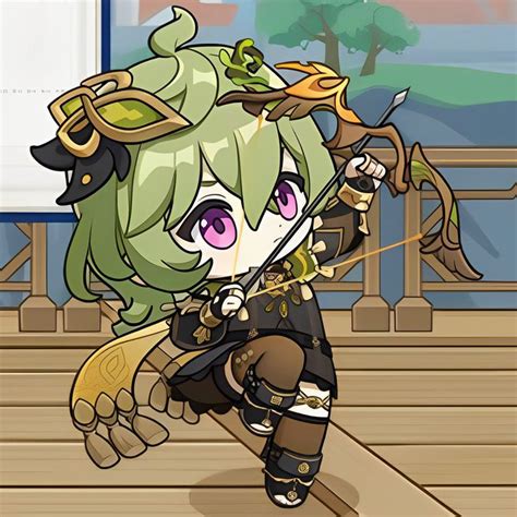 Collei In Cute Icons Forest Ranger Chibi