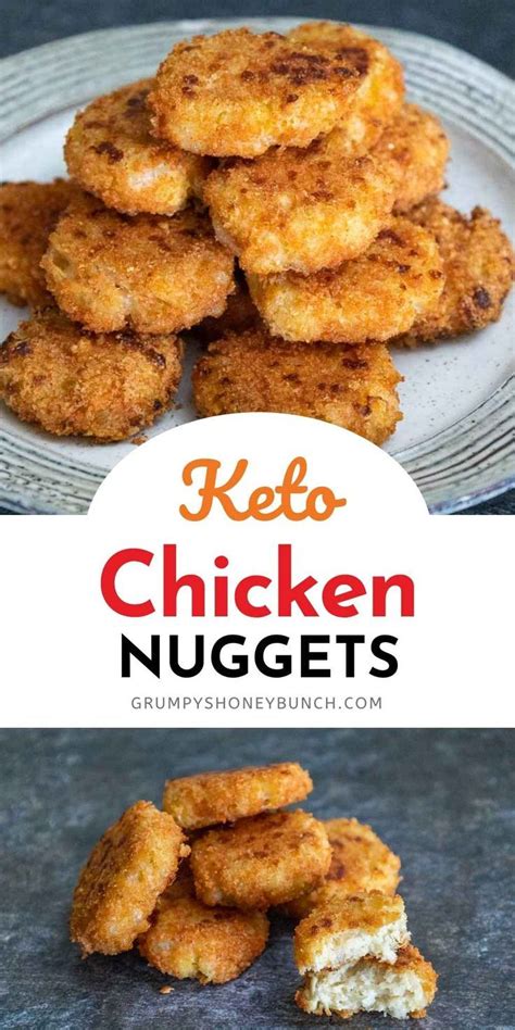 Keto Chicken Nuggets Grumpys Honeybunch Recipe Chicken Nugget Recipes Keto Recipes Easy