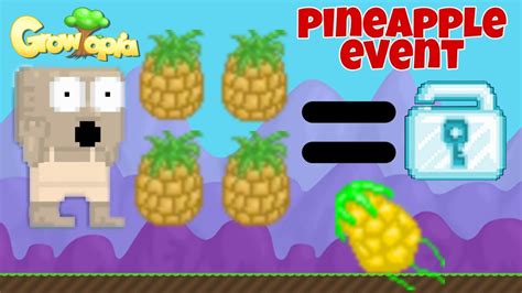 How To Profit In Pineapple Event Super Profit Growtopia YouTube