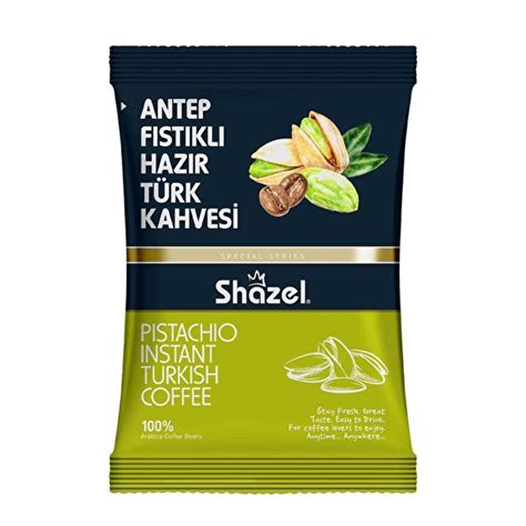 Shazel Special Antep Fıstıklı Hazır Türk Kahvesi 100g Fiyatları ve