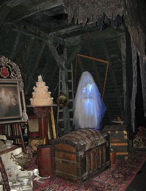 Attic Bride Disney Haunted Mansion Haunted Mansion Disneyland