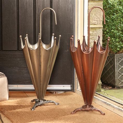 Whimsical Umbrella Stands Now Available In Lush Copper Umbrella Stand