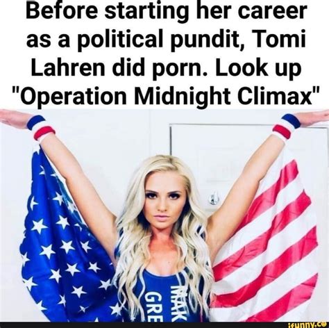 Before Starting Her Career As A Political Pundit Tomi Lahren Did Porn