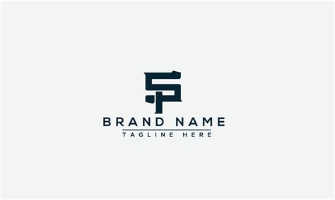 sp logo design template vector graphic branding element