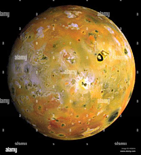 Io moon of Jupiter NASA Stock Photo - Alamy