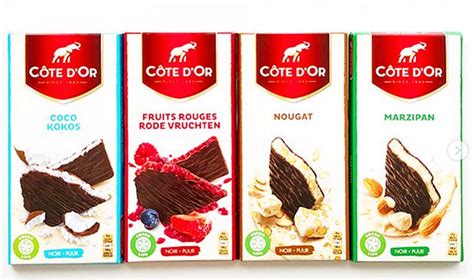 C Te Dor Dark Chocolate Bars Are From Belgium Coconut Red Fruits