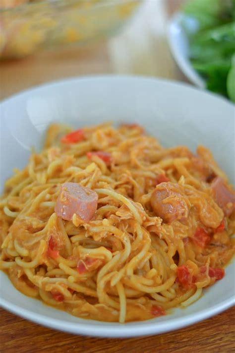 Baked Chicken Spaghetti - Salu Salo Recipes