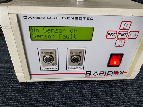 Cambridge Sensotec Rapidox 2100 Oxygen Analyser Ebay