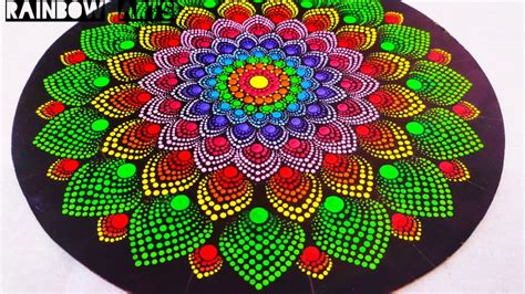 Mandala Dot Painting Art