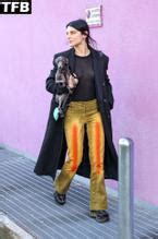 Alice Pagani Sexy Seen Braless Showing Off Her Nude Tits In A See Through Shirt In Milan Aznude