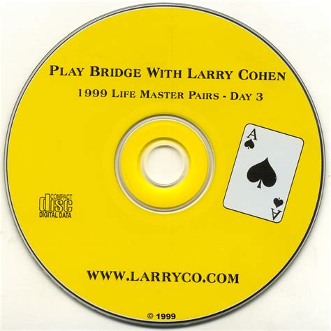 Play Bridge with Larry Cohen 1999 Masters day 3 - Win95 (ENG) : Free Download, Borrow, and ...