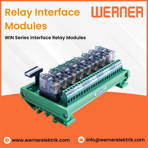 Relay Interface Moudles Werner Electric