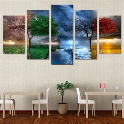 Four Seasons Canvas Art Wall Art Canvas Painting Canvas Art Wall