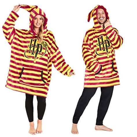 Harry Potter Damskie Bluzy Z Kapturem Oversize Koc Z Kapturem ...