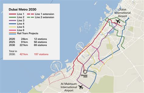 Dubai Metro Extension plan up to 2030 unveiled - Trim