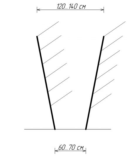 Шпалера для винограда: пошаговая инструкция, подробные схемы, размеры ...
