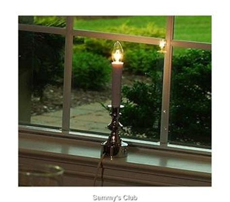 Bethlehem Lights S/4 ELECTRIC Window Candles w/ Timer BRASS | eBay