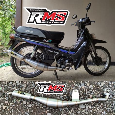 Knalpot Yamaha Alfa Stainless Tak Standar Racing Lazada Indonesia