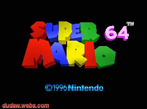 Super Mario 64 Beta Revival (dudaw12) | Video Game Beta Remakes Wiki | Fandom