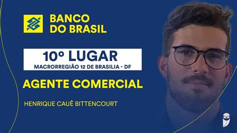 Conheça Henrique Bittencourt aprovado em 10 lugar no concurso BB para