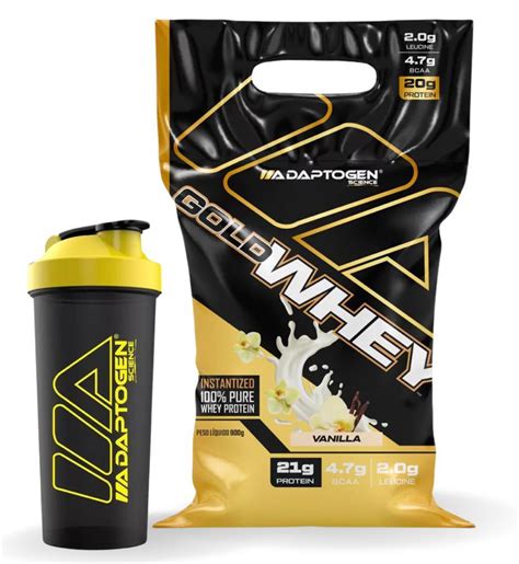 Whey Gold Whey Adaptogen G Coqueteleira Gr Tis Corpo Ideal