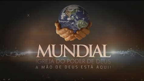 Chamada Vinheta Igreja Mundial Do Poder De Deus Locutor Eduardo Santos