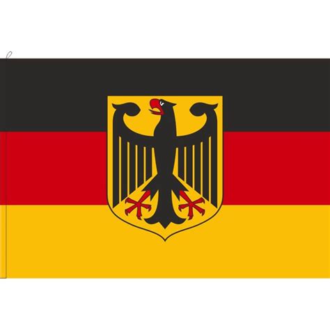 Deutschland Flagge Mit Adler