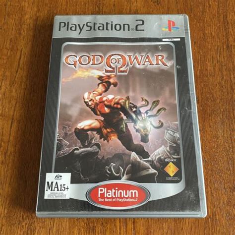 God Of War Ps2 Playstation 2 Complete With Manual Pal Platinum 711719635468 Ebay