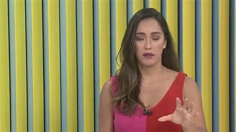 Rio Apresentadora Da Globo Passa Mal Ao Vivo E Deixa O Estúdio Assista