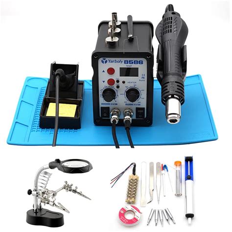 Yarboly W Esd Soldering Station Led Digital Solder Iron