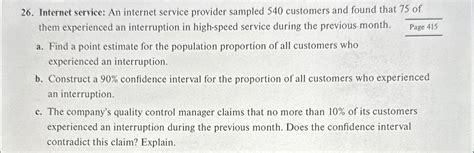 Internet Service An Internet Service Provider Chegg