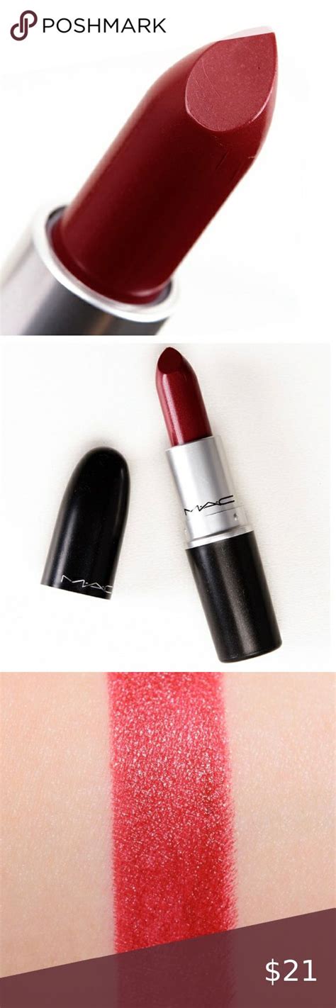 MAC Dubonnet 108 Amplified Creme Lipstick Red 1oz Creme Lipstick